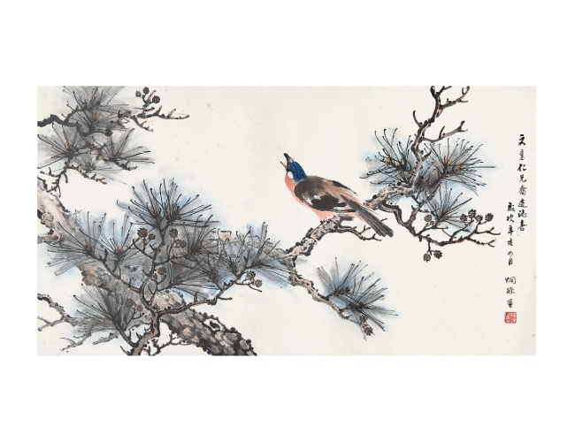 炯球  花鳥圖