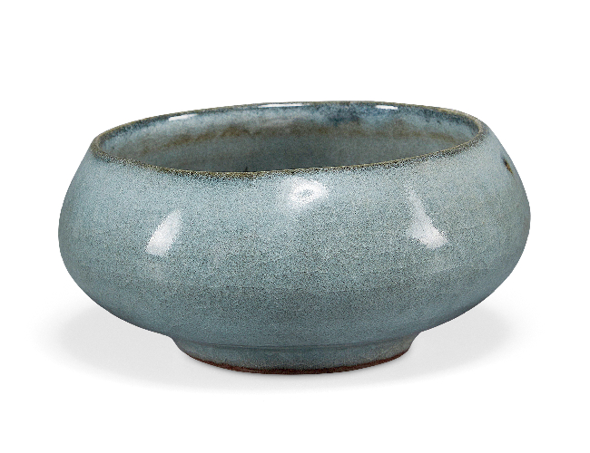 明  官釉缽式杯