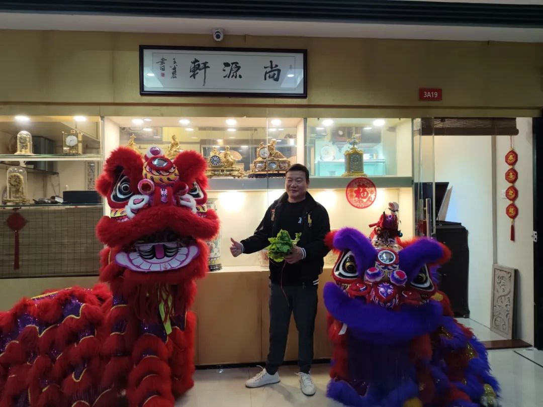 花地灣古玩城醒獅旺場，財?shù)?、福到~